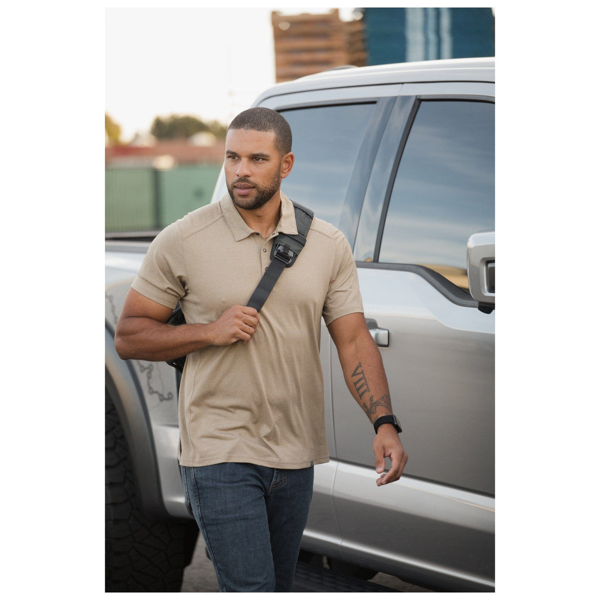 ARCHER CREST SHORT SLEEVE POLO