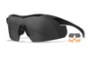 WILEY X VAPOR 2.5 Grey/Clear/Light Rust - Matte Black Frame
