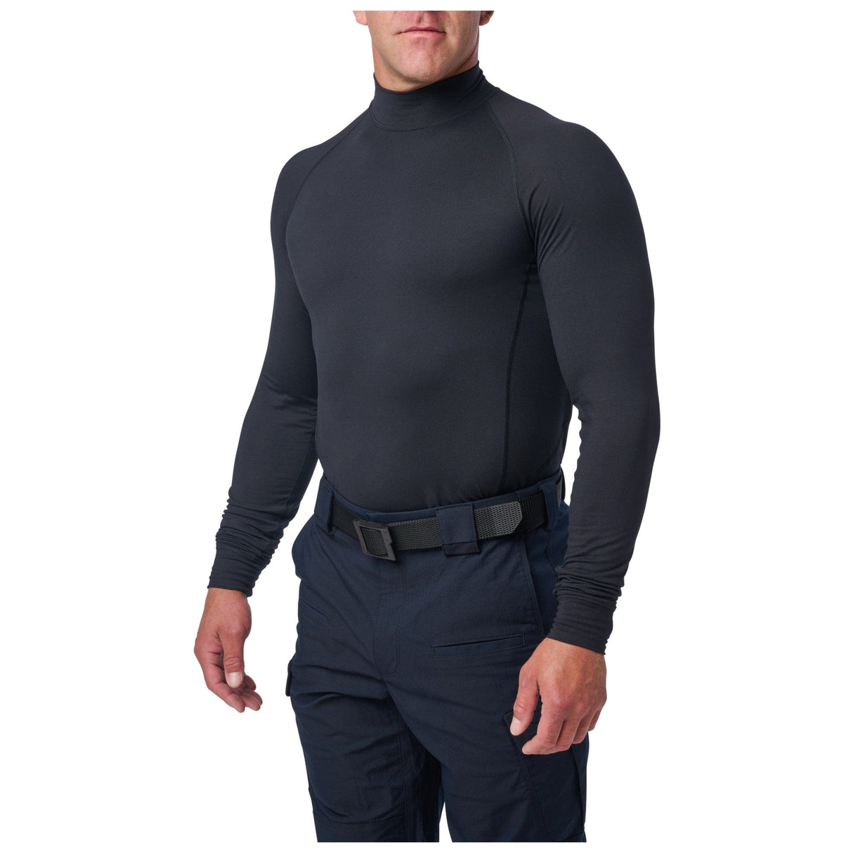 MOCK NECK LONG SLEEVE TOP