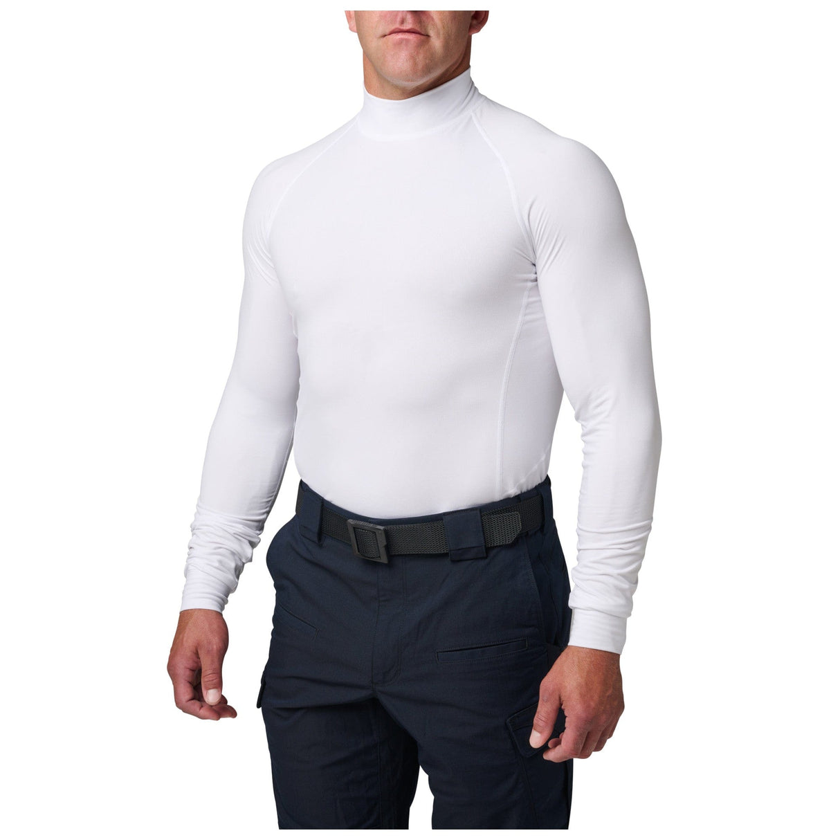 MOCK NECK LONG SLEEVE TOP