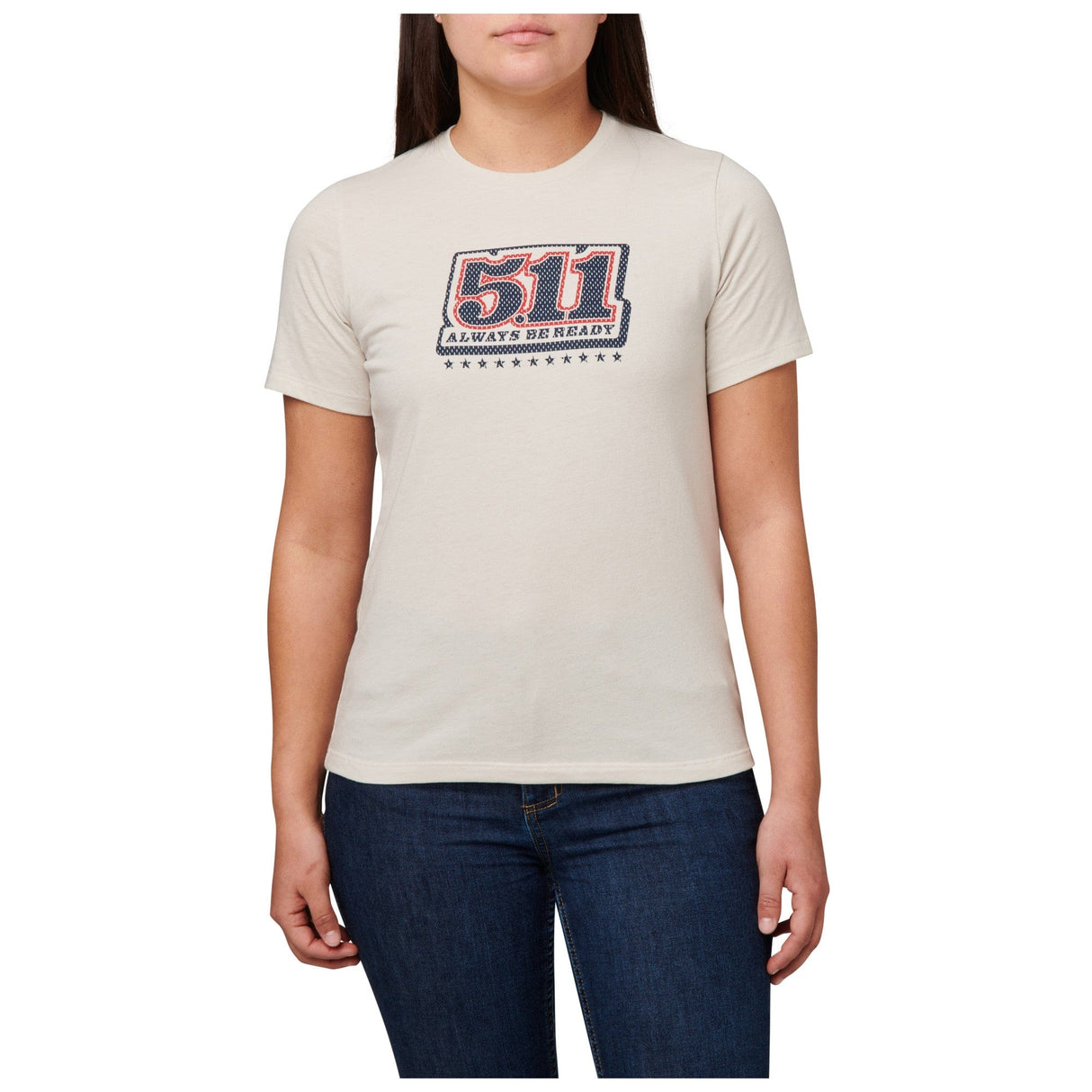 WOMEN'S NUMBER PLATE SHORT SLEEVE TEE