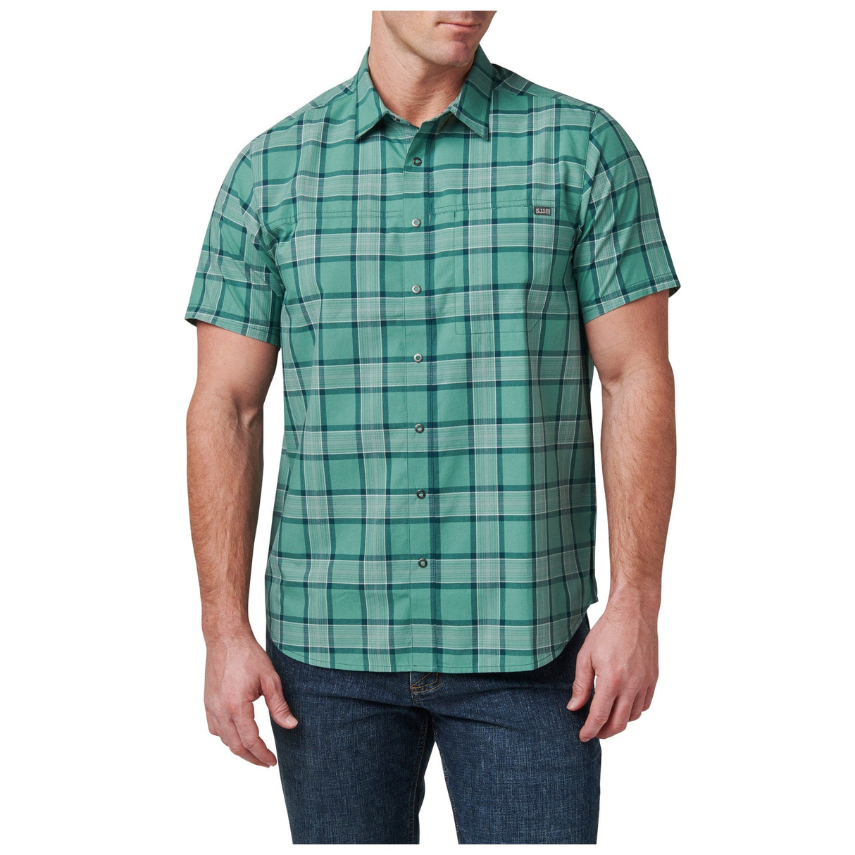 WYATT SHORT SLEEVE PLAID SHIRT