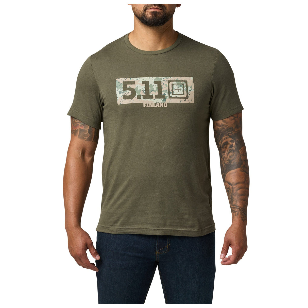 CAMO FILL FINLAND SHORT SLEEVE TEE - 5.11 Tactical Finland