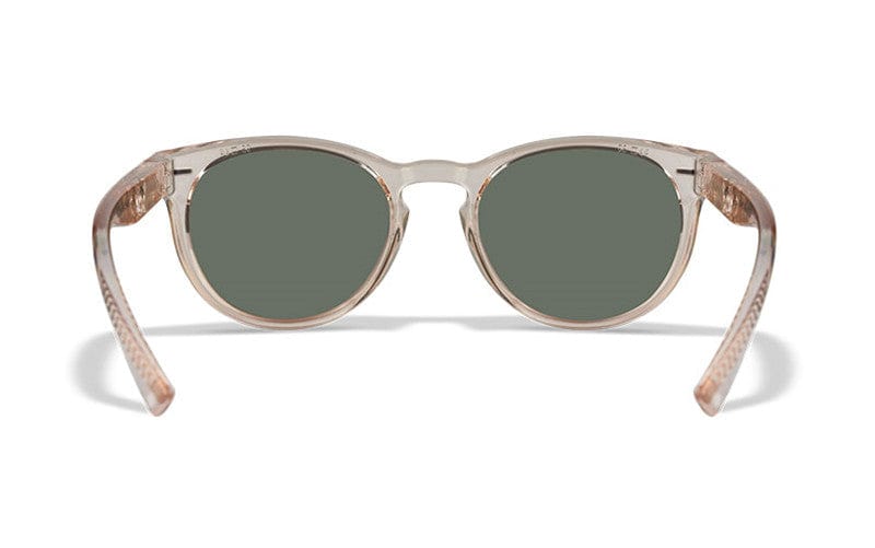 WILEY X COVERT CAPTIVATE™ POLARIZED ROSE GOLD MIRROR - GLOSS CRYSTAL BLUSH FRAME