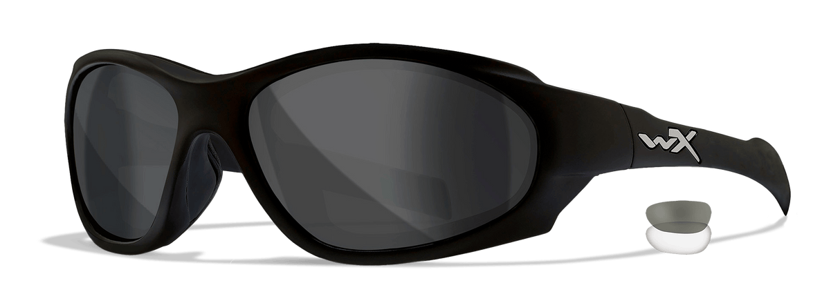 WILEY X XL-1 AD COMM Smoke/Clear/Rust Matte - Black Frame