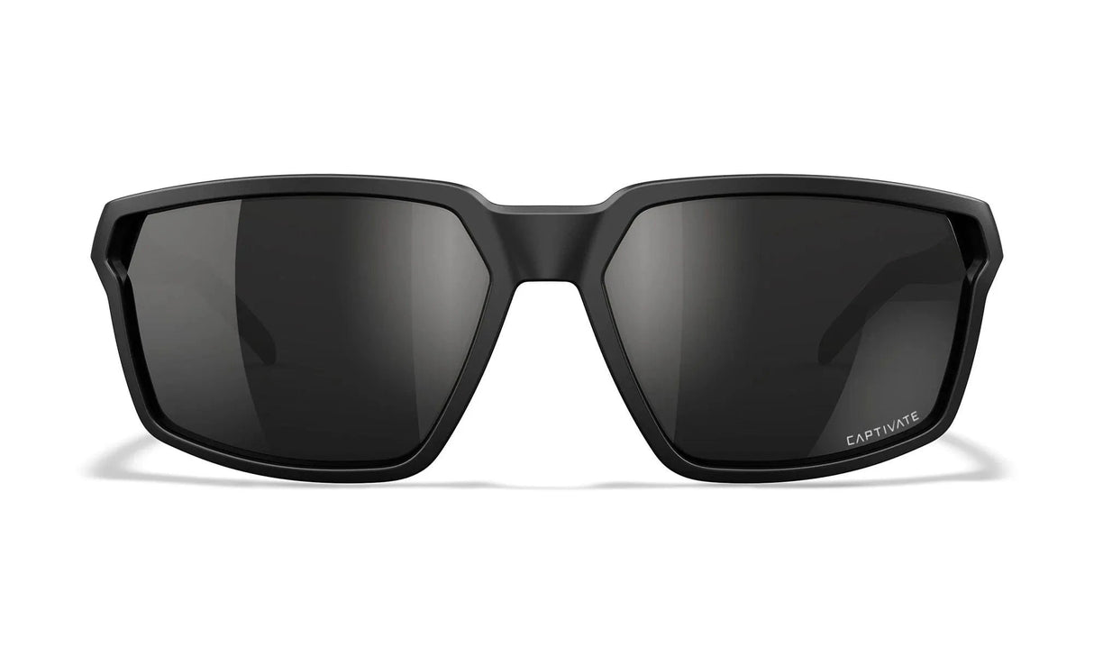 WILEY X SIERRA CAPTIVATE™ POLARIZED BLACK MIRROR - MATTE BLACK FRAME