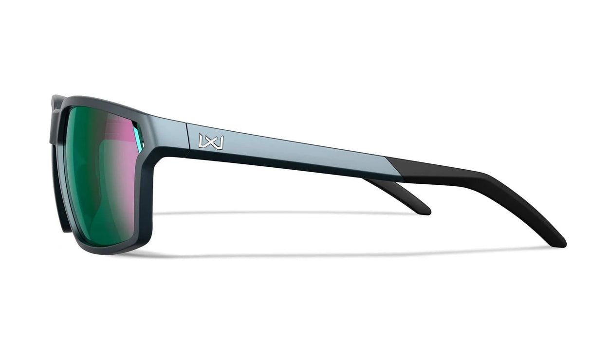 WILEY X SIERRA CAPTIVATE™ POLARIZED GREEN MIRROR - MATTE GRAPHITE FRAME
