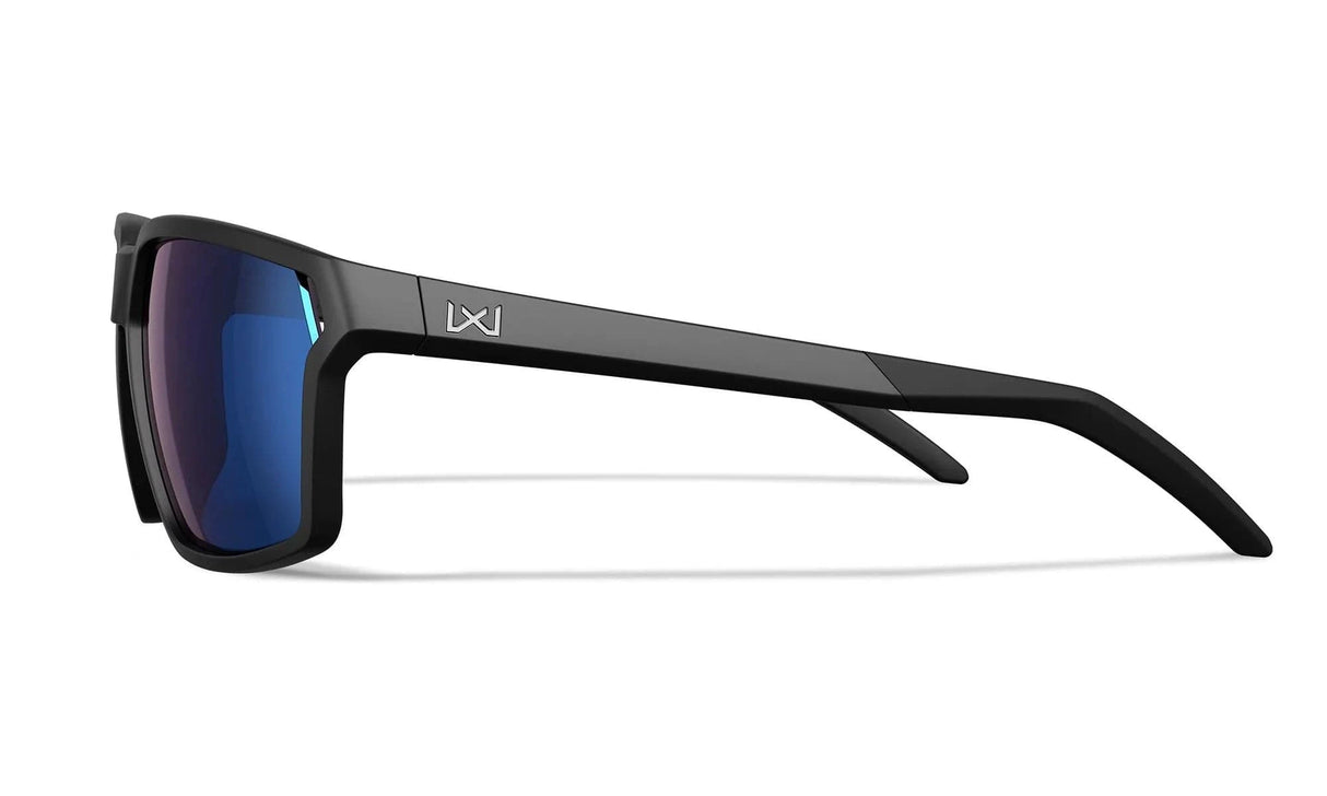WILEY X SIERRA CAPTIVATE™ POLARIZED BLUE MIRROR - MATTE BLACK FRAME