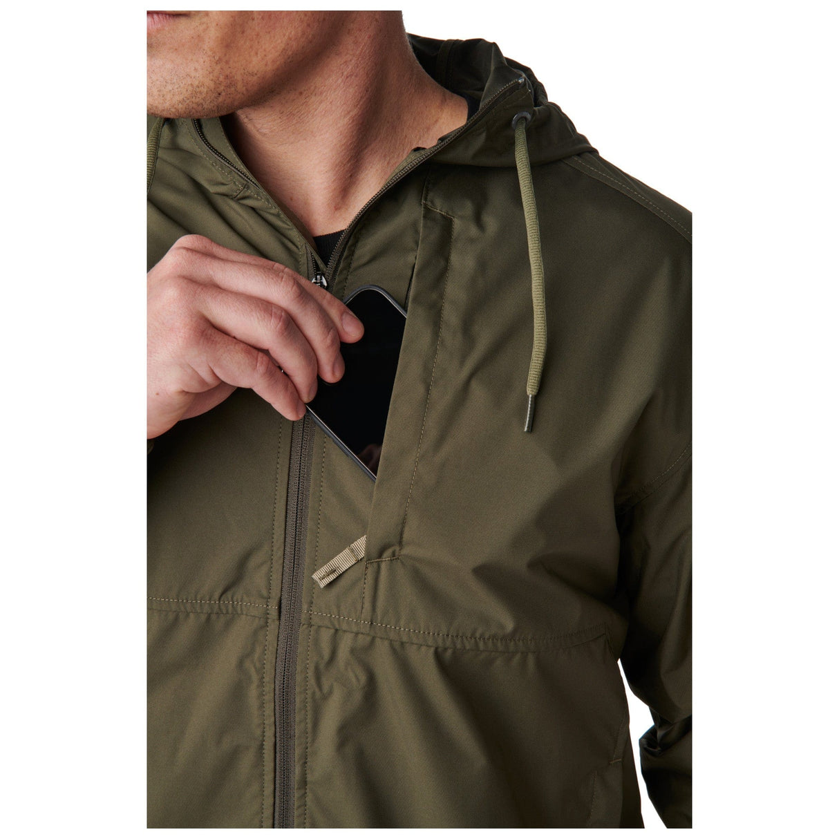 RADAR PACKABLE HOODED JACKET