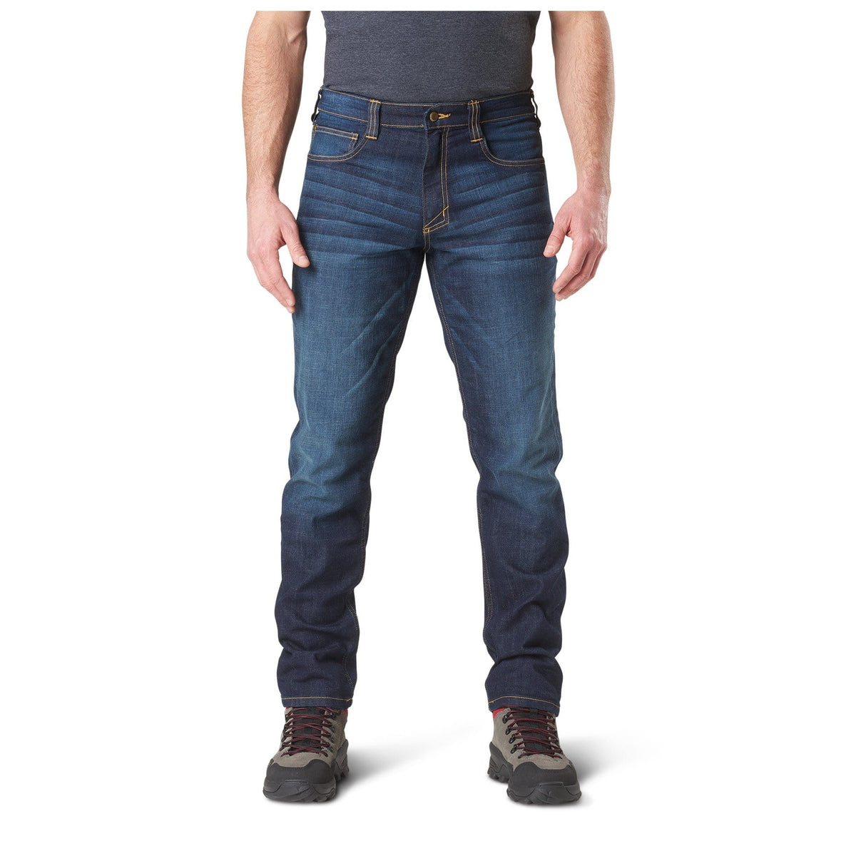 DEFENDER-FLEX JEAN SLIM DARK WASHED INDIGO