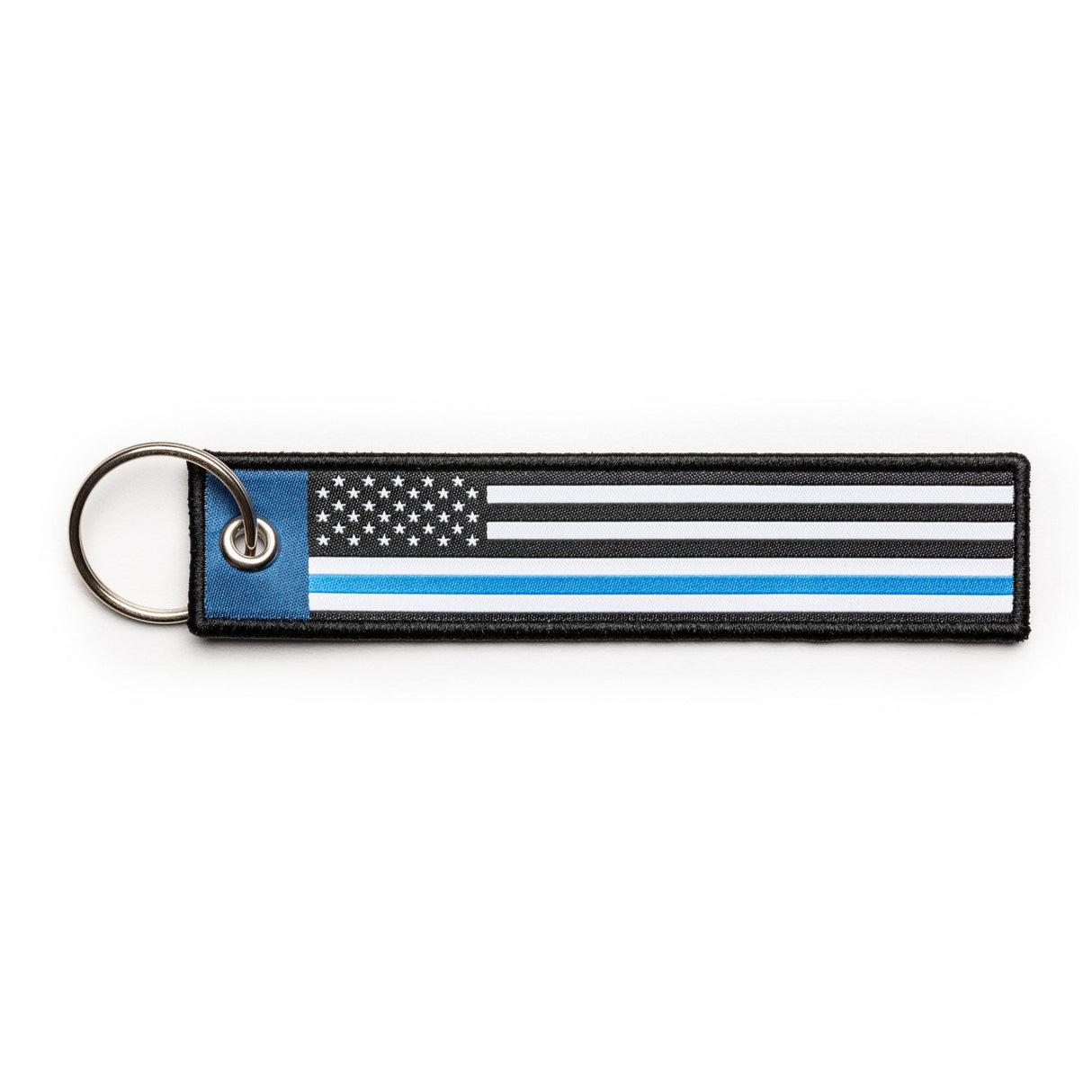THIN BLUE LINE KEYCHAIN