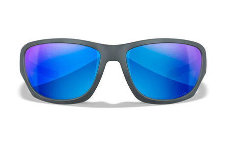 WILEY X CLIMB CAPTIVATE™ POLARIZED BLUE MIRROR - MATTE GREY FRAME