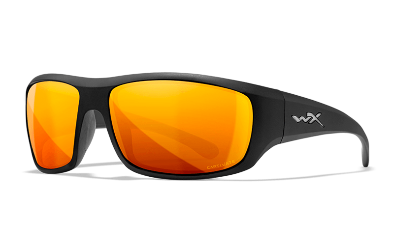 WILEY X OMEGA CAPTIVATE™ Polarized Bronze Mirror - Matte Black Frame