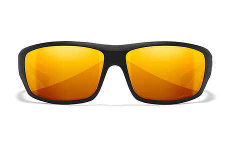 WILEY X OMEGA CAPTIVATE™ Polarized Bronze Mirror - Matte Black Frame