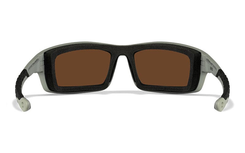 WILEY X GRID CAPTIVATE™ POLARIZED GREEN MIRROR - MATTE COOL GREY FRAME