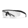 WILEY X SABER ADV Clear - Matte Black Frame w/Bag