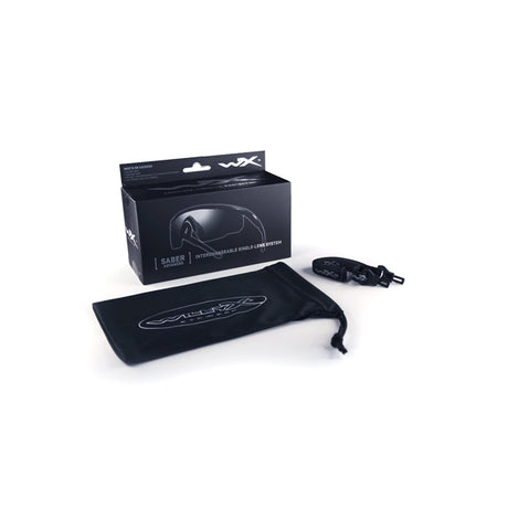 WILEY X SABER ADV Clear - Matte Black Frame w/Bag