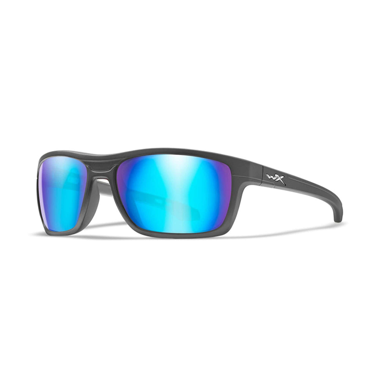 WILEY X KINGPIN Polarized Blue Mirror - Matte Graphite Frame
