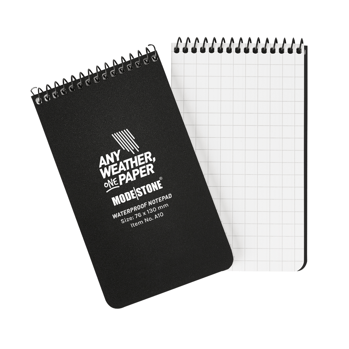 TOP SPIRAL NOTEPAD - 76 X 130 MM / 50 SHEETS