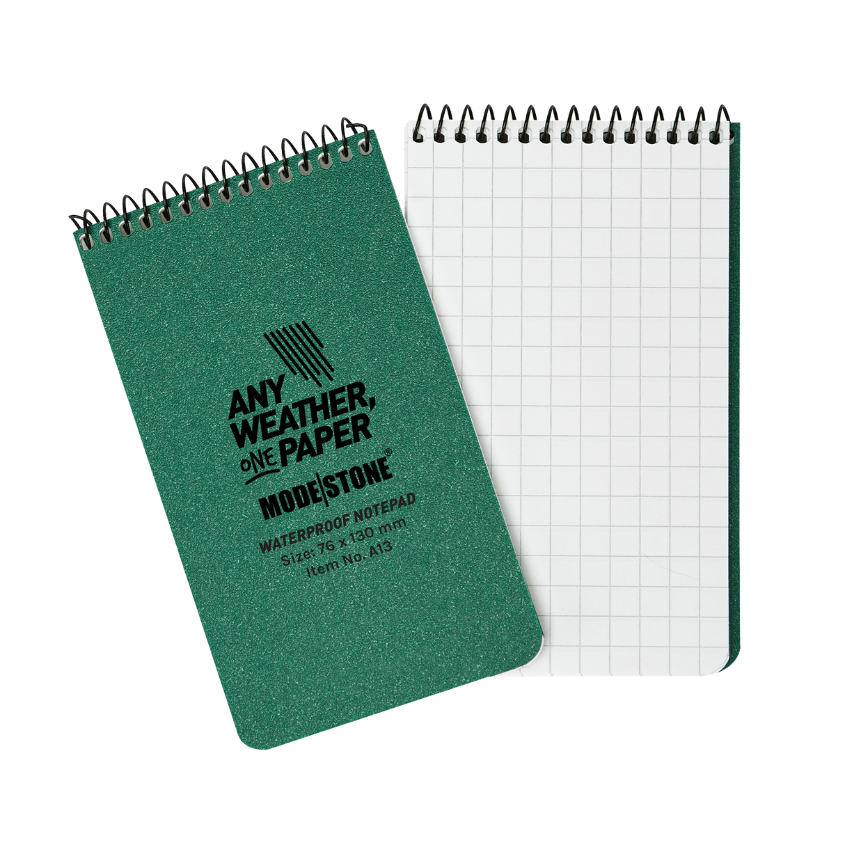 TOP SPIRAL NOTEPAD - 76 X 130 MM / 50 SHEETS