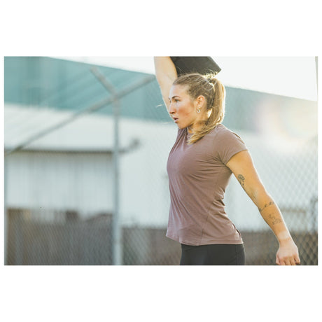 PT-R WOMEN'S INTERVAL SHORT SLEEVE TEE