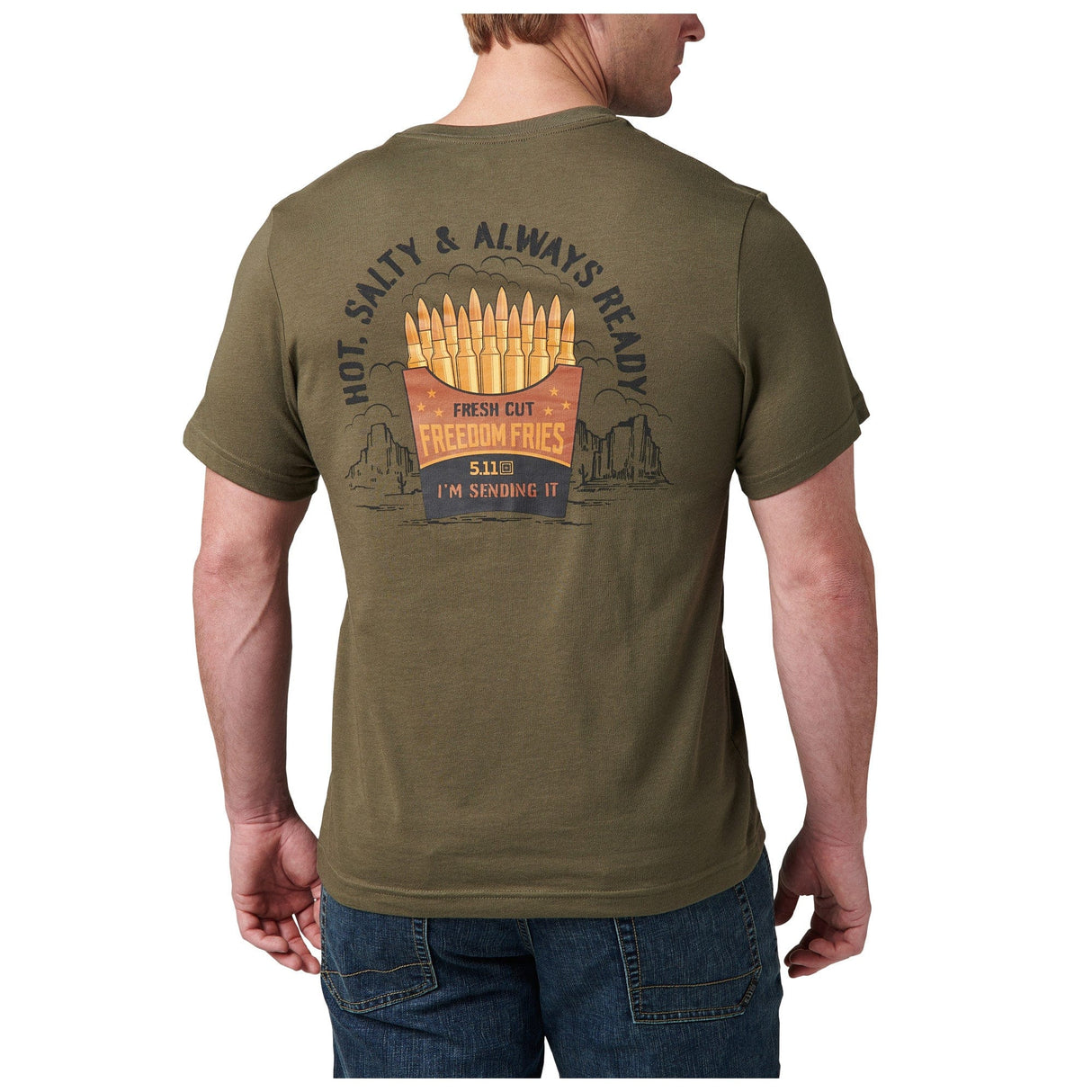 FREEDOM FRIES SHORT SLEEVE TEE