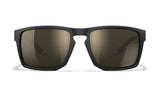 WILEY X FOUNDER CAPTIVATE™ TUNGSTEN MIRROR - MATTE BLACK/TAN FRAME