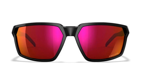 WILEY X SIERRA CAPTIVATE™ RED MIRROR - GLOSS BLACK FRAME