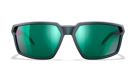 WILEY X SIERRA CAPTIVATE™ POLARIZED GREEN MIRROR - MATTE GRAPHITE FRAME
