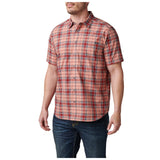WYATT SHORT SLEEVE PLAID SHIRT
