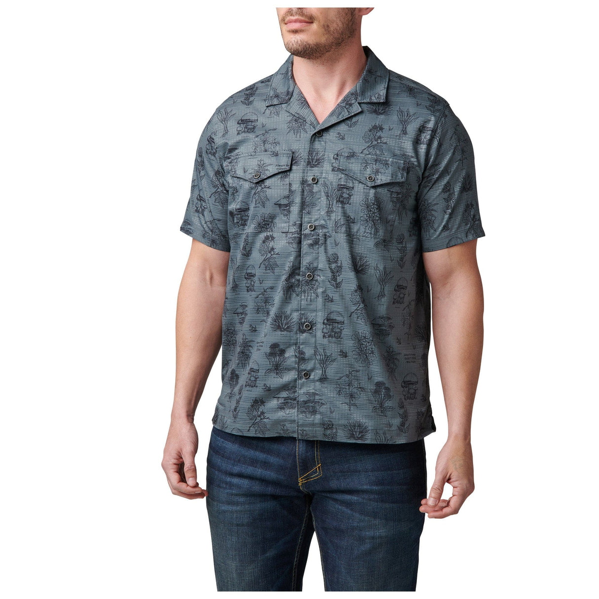 VAY-CAMO SHORT SLEEVE SHIRT