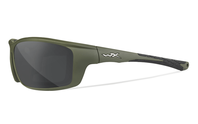 WILEY X GRID CAPTIVATE™ POLARIZED GREY - MATTE UTILITY GREEN FRAME